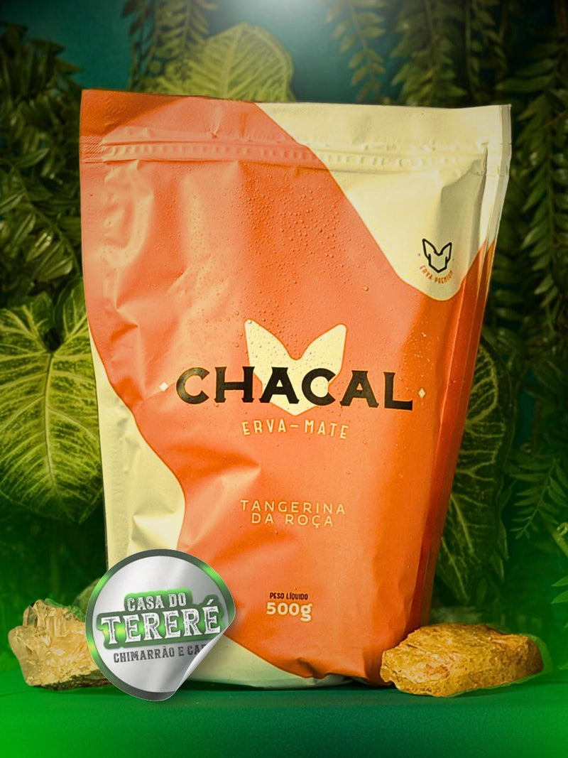 Erva Mate Chacal Tangerina da Roça para Tereré