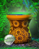 Cuia Girassol de Madeira Imbuia Premium 🌻