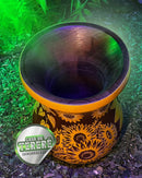 Cuia Girassol de Madeira Imbuia Premium 🌻